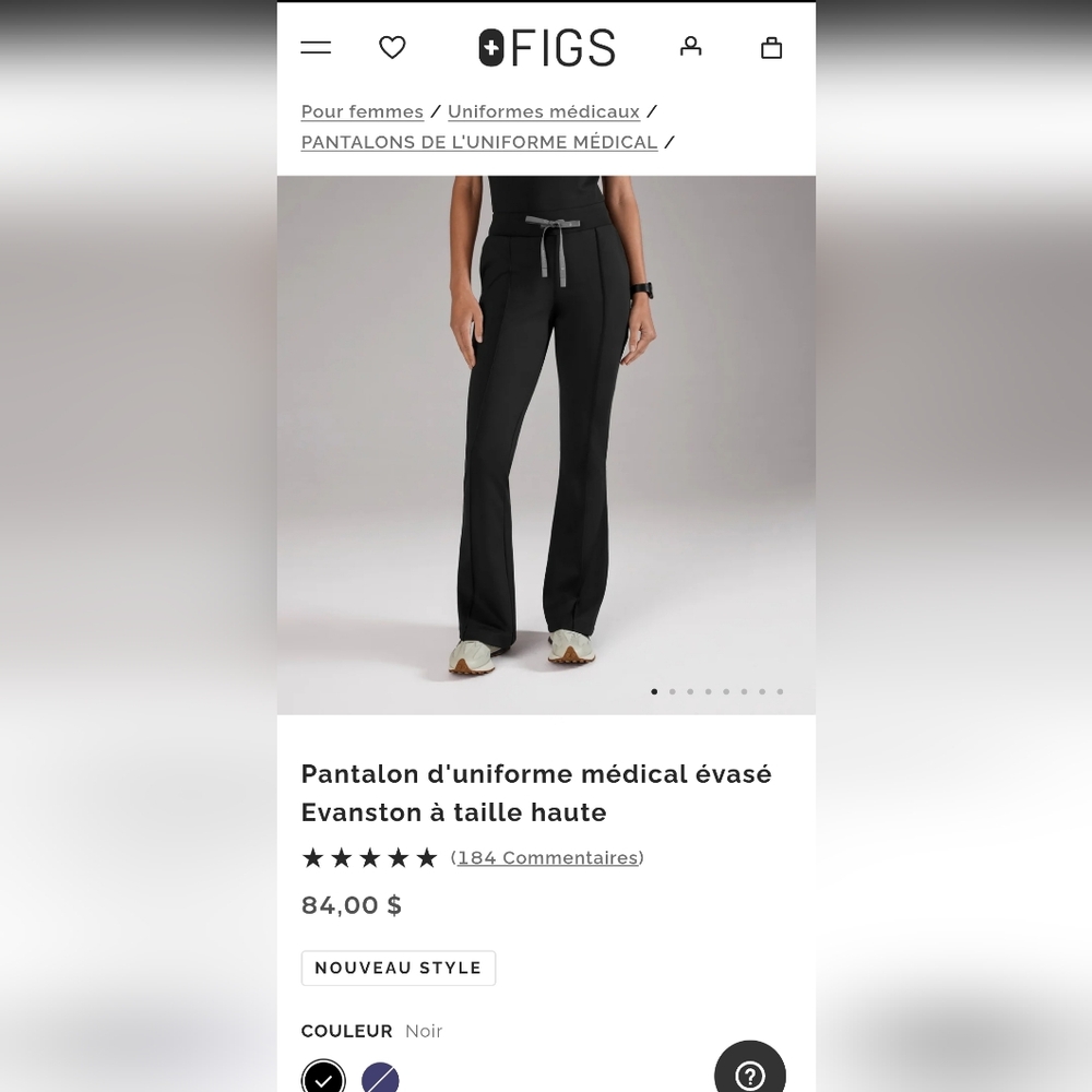 Figs FormX Evanston Pants.